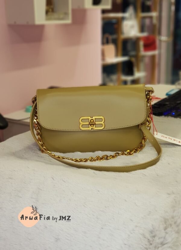 European-Style Retro Handbag With Chain - Image 2